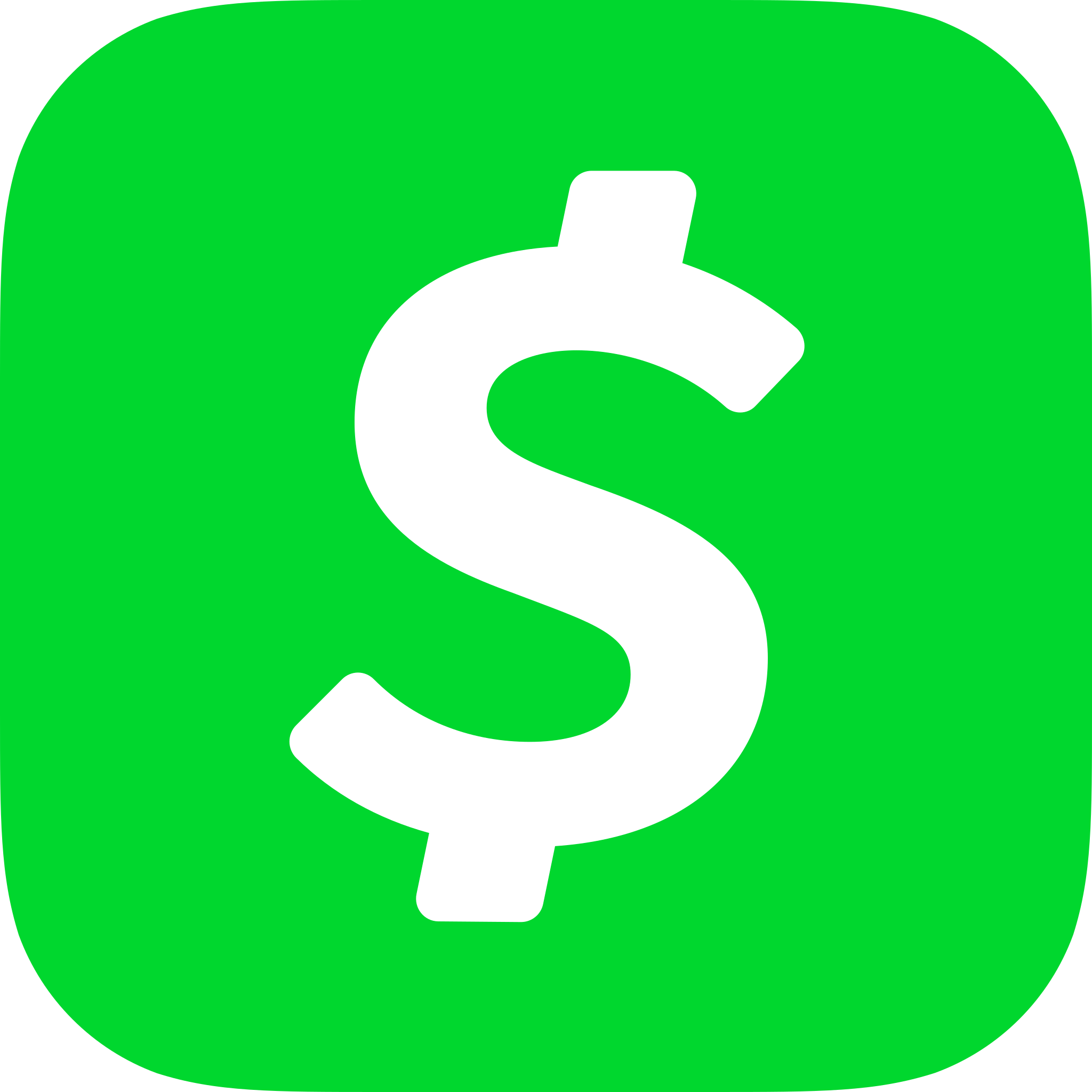 CashApp's logo in green